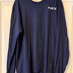 KAVU Kids Navy Long Sleeve Shirt